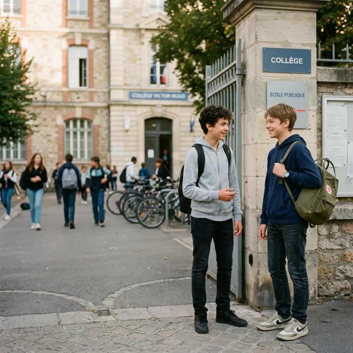 Французька мова для дітей у Франції