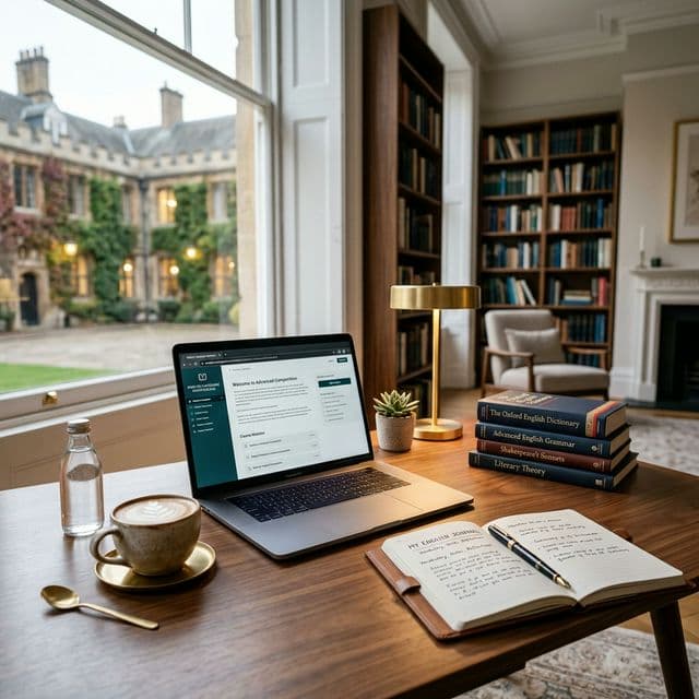 Learning English online