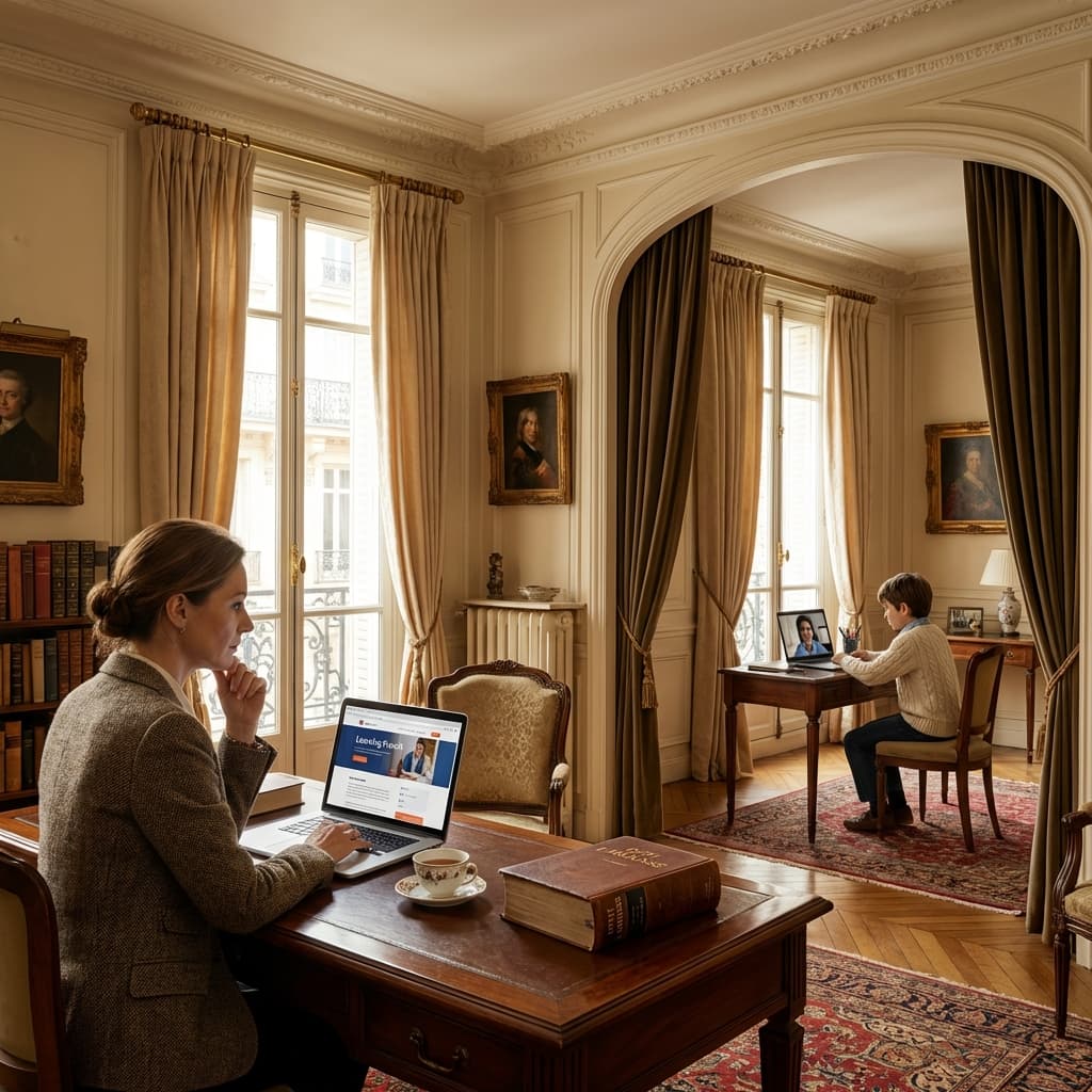 Family learning French